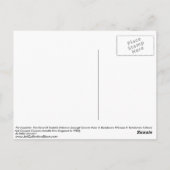 Carte Postale Le Condotier. (Dos)