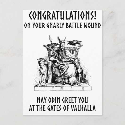 Carte Postale Le Congrès d'Odin Say ! (Devant)