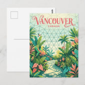 Carte Postale Le conservatoire Bloedel Canada (Devant / Derrière)