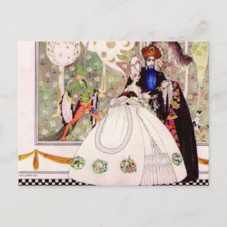 Carte Postale Le conte de fées de Kay Nielsen, la barbe bleue et