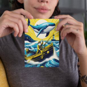 Carte Postale Le conte d'un pêcheur