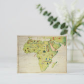 Carte Postale Le continent africain (Debout devant)