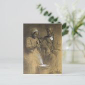 Carte Postale Le contre-sort de l'image (Debout devant)