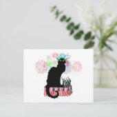 Carte Postale Le Conversation Noir USA Fête de l'indépendance (Debout devant)