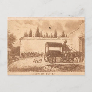 Carte Postale "le convoi du pauvre" Pierre-Roch VIGNERON