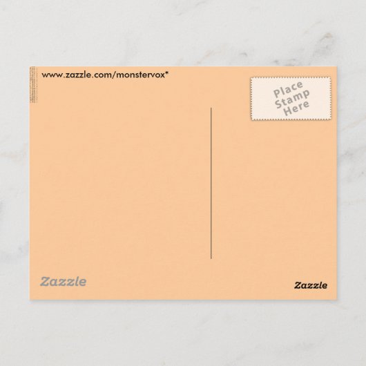 Carte Postale Le copte (Dos)