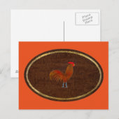 Carte Postale Le Coq 2009 (Devant / Derrière)