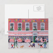 Carte Postale Le Coque pâtissier 1994 (Devant / Derrière)