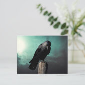 Carte Postale Le corbeau (Debout devant)