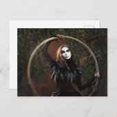 Carte Postale Le Corbeau (Devant / Derrière)