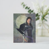 Carte Postale Le Corbeau celtique (Debout devant)