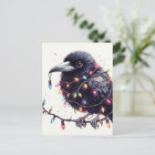 Carte Postale Le Corbeau de Noël (Debout devant)