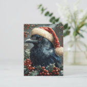 Carte Postale Le Corbeau de Noël (Debout devant)