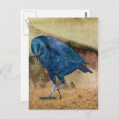 Carte Postale Le Corbeau M'Appelle ! (Devant / Derrière)