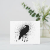 Carte Postale Le corbeau noir (Debout devant)
