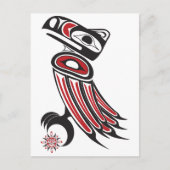 Carte Postale Le corbeau vole le soleil (Devant)