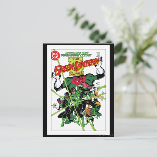 Carte Postale Le Corps des Lanternes Vertes (Debout devant)