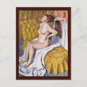 Carte Postale Le Corps Par Edgar Degas