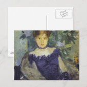 Carte Postale Le Corsage Noir (Devant / Derrière)