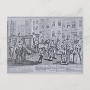 Carte Postale Le cortège des patriotes britanniques