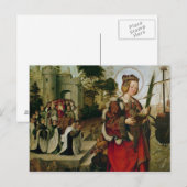 Carte Postale Le Cortege des reliques de St. Auta (Devant / Derrière)