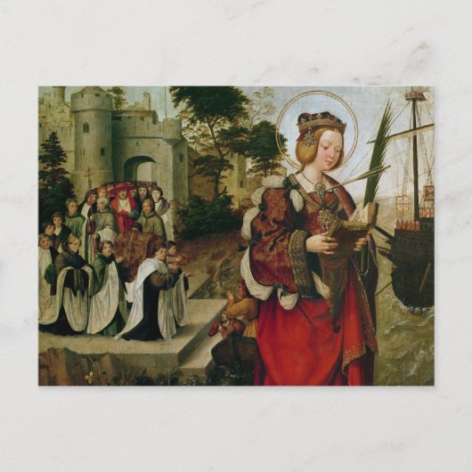 Carte Postale Le Cortege des reliques de St. Auta (Devant)