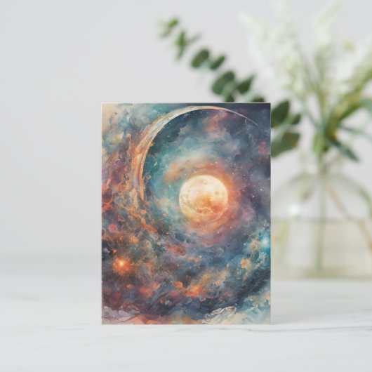 Carte Postale Le Cosmos (Debout devant)