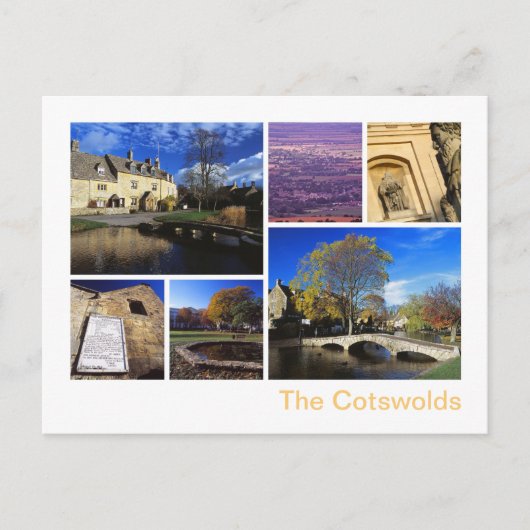 Carte Postale Le Cotswolds (Devant)