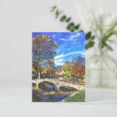 Carte Postale Le Cotswolds Watercolor (Debout devant)