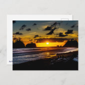 Carte Postale Le coucher de soleil de la Push (Devant / Derrière)