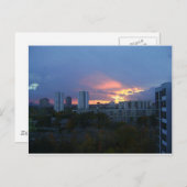 Carte Postale Le coucher du soleil de Toronto (Devant / Derrière)