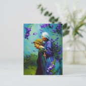 Carte Postale Le couple âgé (Debout devant)