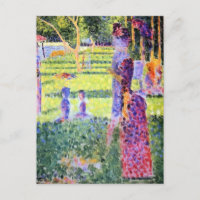 Le couple de Georges Seurat, Pointillisme Vintage