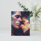 Carte Postale Le couple gay (Debout devant)