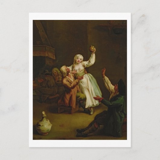 Carte Postale Le couple heureux (Devant)