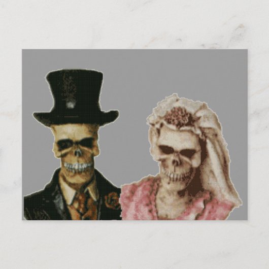 Carte Postale Le couple heureux (Devant)