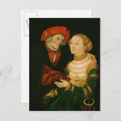 Carte Postale Le Couple Maladroit (Devant / Derrière)