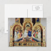 Carte Postale Le couronnement de la Vierge (Devant / Derrière)