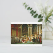 Carte Postale Le couronnement de Napoléon, Jacques-Louis David (Debout devant)
