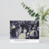 Carte Postale Le couronnement de S.M. Reine Elizabeth (Debout devant)