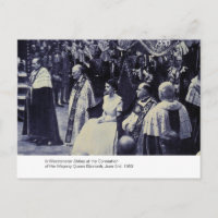 Le couronnement de S.M. Reine Elizabeth