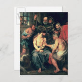 Carte Postale Le Couronnement d'épines, 1618-20 (Devant / Derrière)