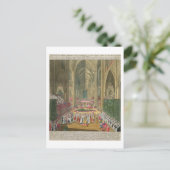 Carte Postale Le couronnement du roi Jacques II (1633-1701) d'un (Debout devant)