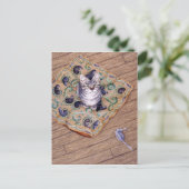 Carte Postale Le coussin d'Elliott (Debout devant)