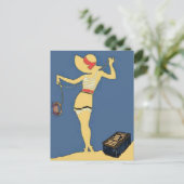 Carte Postale Le Crabotage Dans La Baie (Debout devant)