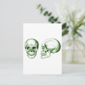 Carte Postale Le crâne (Debout devant)