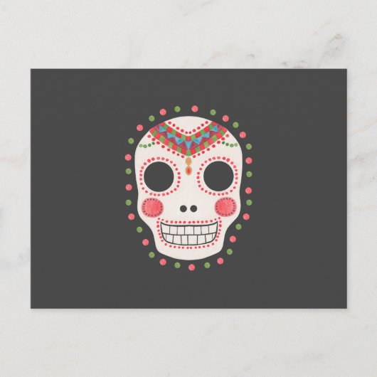 Carte Postale Le crâne de sucre (Devant)