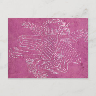 Carte Postale Le Créateur, 1934 par Paul Klee