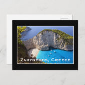 Carte Postale Le creux des dieux - Zakynthos dévoilé (Devant / Derrière)