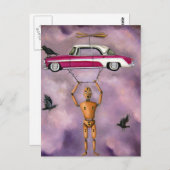 Carte Postale Le cri (Devant / Derrière)